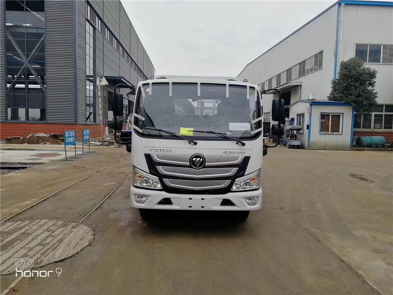 国六福田欧马可蓝牌清障车