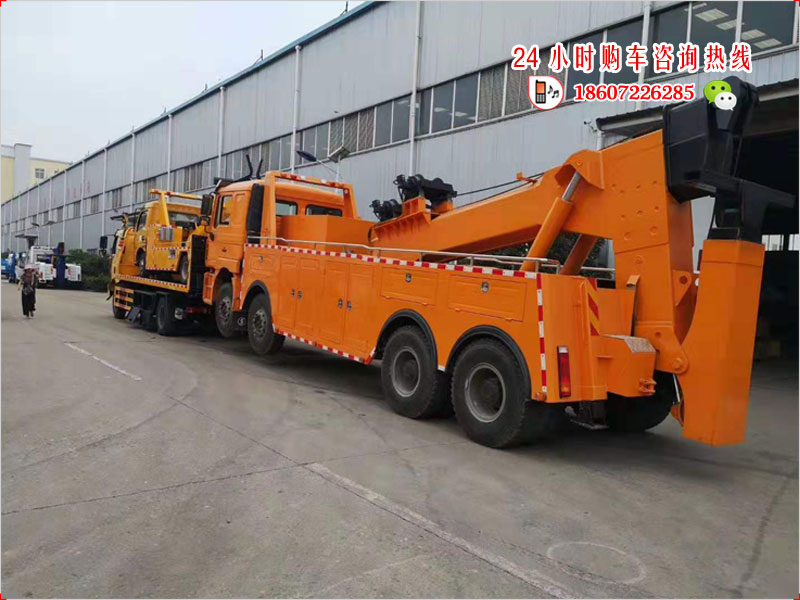 解放J6大平板清障车