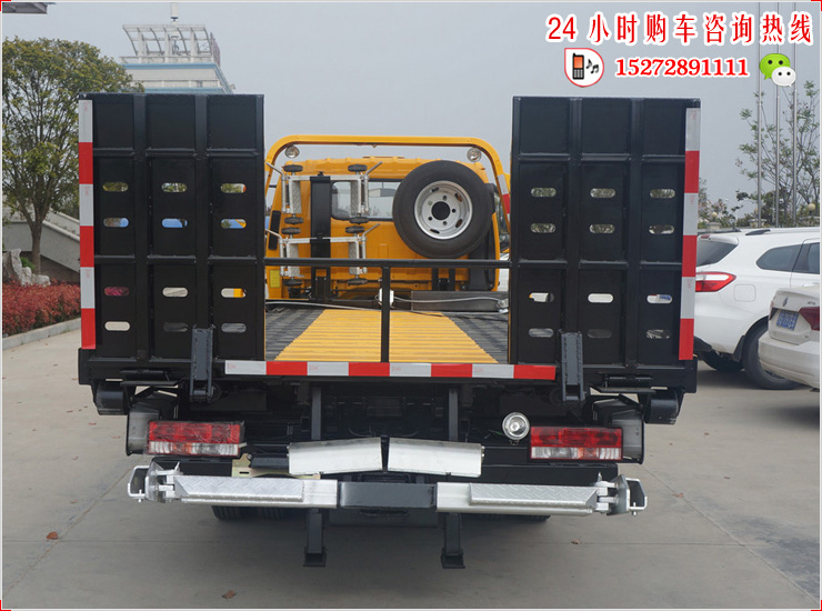 江淮骏铃V5蓝牌清障车