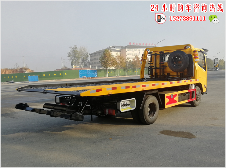江铃凯运蓝牌平板清障车