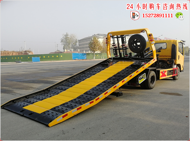 江铃凯运蓝牌平板清障车