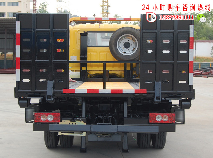 福田新款欧马可蓝牌清障车