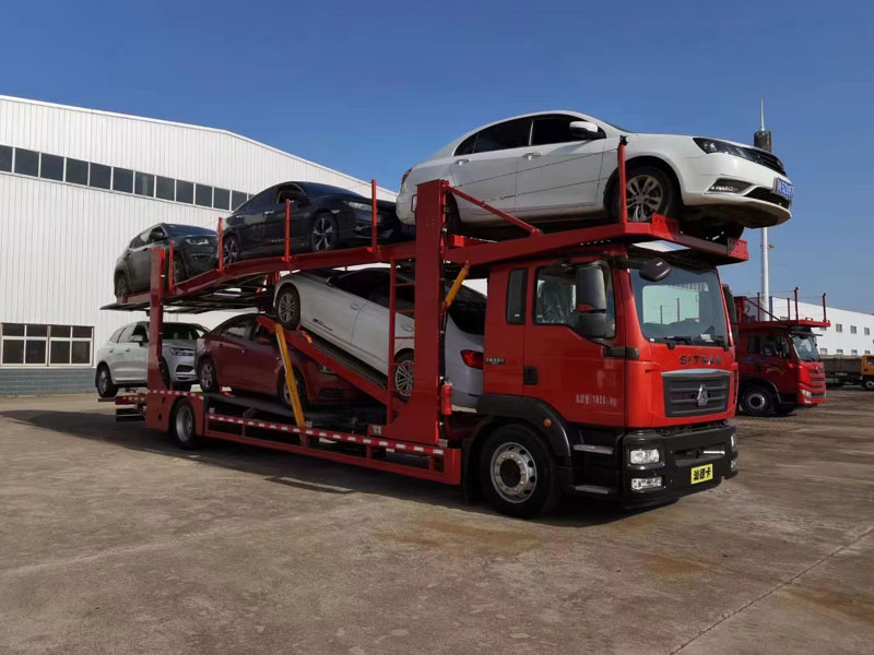 重汽六位板轿运车
