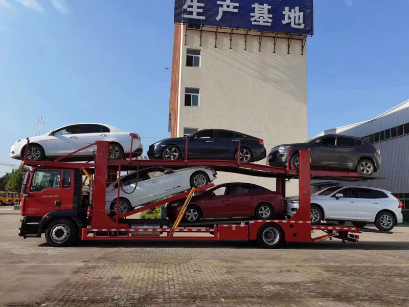 重汽六位板轿运车