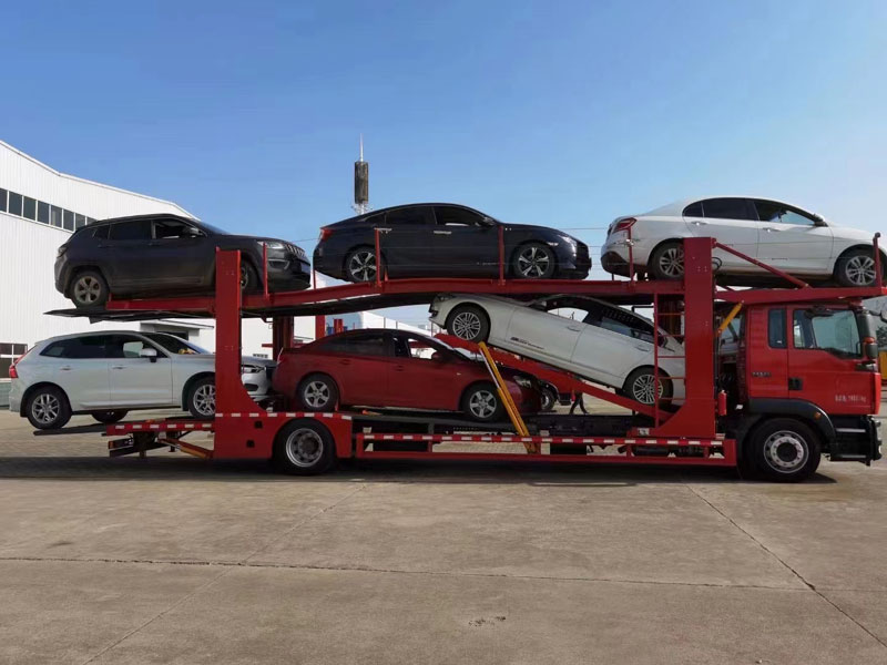 重汽六位板轿运车