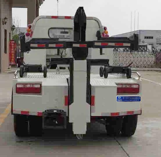 国六解放虎V蓝牌拖吊型清障车