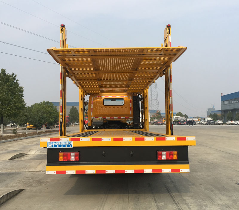 重汽豪沃一拖三轿运车
